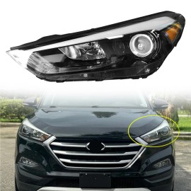 Faro conductor delantero izquierdo LED 92101D3150 para Hyundai Tucson 2016 2017 2018