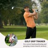 SUBORAWOS Golf Grip Trainer, Golf Swing Trainer, Golf Training Aid