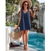BUNSLOOM Summer Dresses Women's Swiss Polka Dot Beach Cover Up