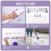 30 Pack Disposable Power Mop Refill Pads Compatible with Swiffer