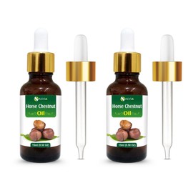Salvia Horse Chestnut Oil – 2 Pack | Cosmetic Grade Carrier Oil for DIY Skincare, Haircare & Massage – 15ml / 0.51 Fl oz