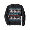 Choo Choo Train Railway Trains Ugly Christmas Sweater Sweatshirt