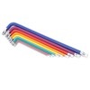 9PCS Star Hex Socket Wrench Set Super Long Multicolor Hex