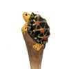 Ornerx Wooden Animal Carving Ballpoint Pen Turtle 1PC