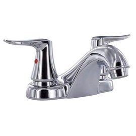 Valterra PF222304 Faucet 4" Deck Lav Chrome W/ 2-Lever Handle