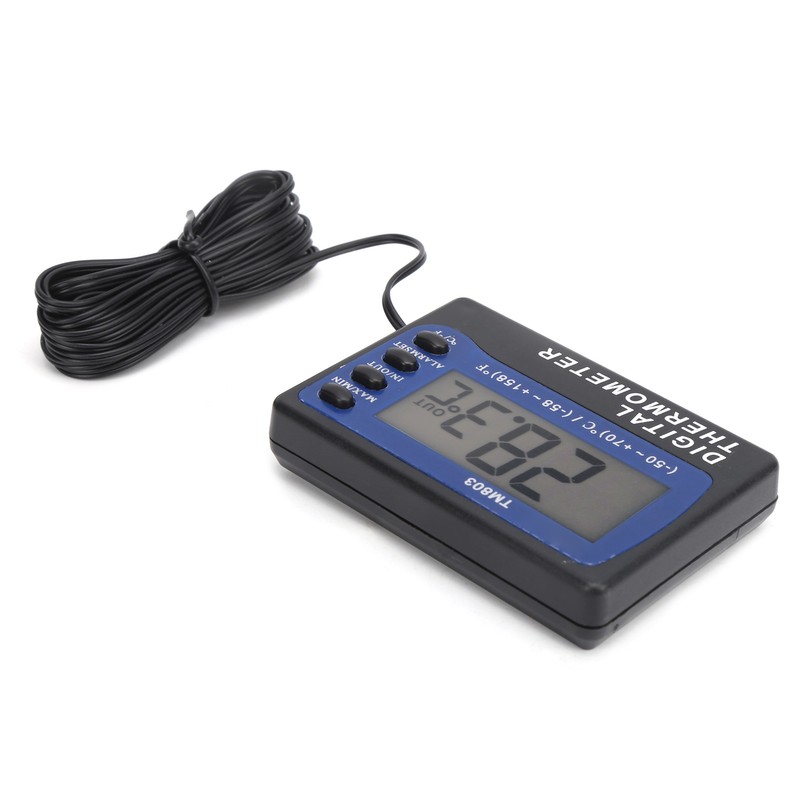 TM803 Thermometer Digital Temperature Meter with Alarm Function for Aquarium