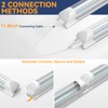 CNSUNWAY 1.5FT LED Shop Light, 20W High-Efficiency Under Cabinet Lighting