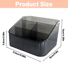 Homeanda Makeup Organiser Storage Compartments, Skin Care Cosmetic Organiser, Makeup Organiser and Storage