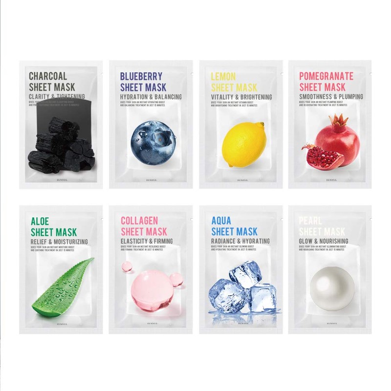 [PACK OF 10] EUNYUL Purity Collagen Sheet Mask Pack 22ml