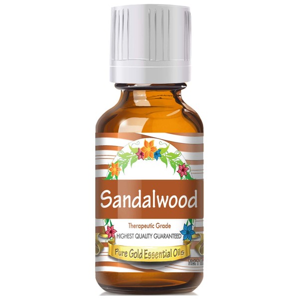Pure Gold 30ml Oils - Sandalwood Essential Oil - 1 Fluid Ounce