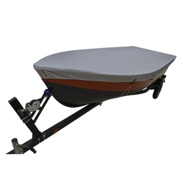 Lunatic, L-1800, Silver Boat Cover fits Many 12' - 14' V-Hull Fishing