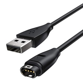 Mellbree Ladekabel für Garmin Uhr, Kabel für Garmin Fenix 1M 1Stück USB Ladekabel für Garmin Fenix 7/6X/6/6S/5/5X/5XPlus/5S/5SPlus/Vivomove 3/3S/4/4S/Venu 2/2S/Forerunner 745 usw.