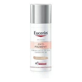 Eucerin Crema Facial Día Fps Anti Pigment Tono Medio Momento Aplicación Tipo Piel Sensible