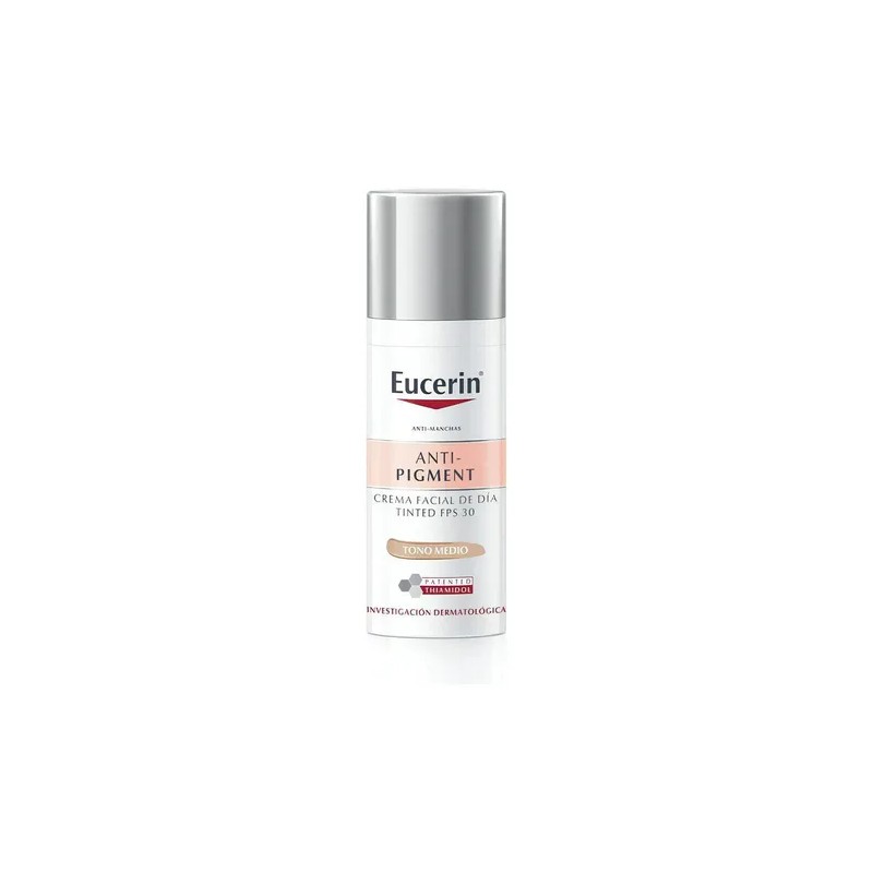 Eucerin Crema Facial Día Fps Anti Pigment Tono Medio Momento