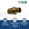 1 Piece XFITTING 1" x 3/4" Pex A Reducing Coupling,