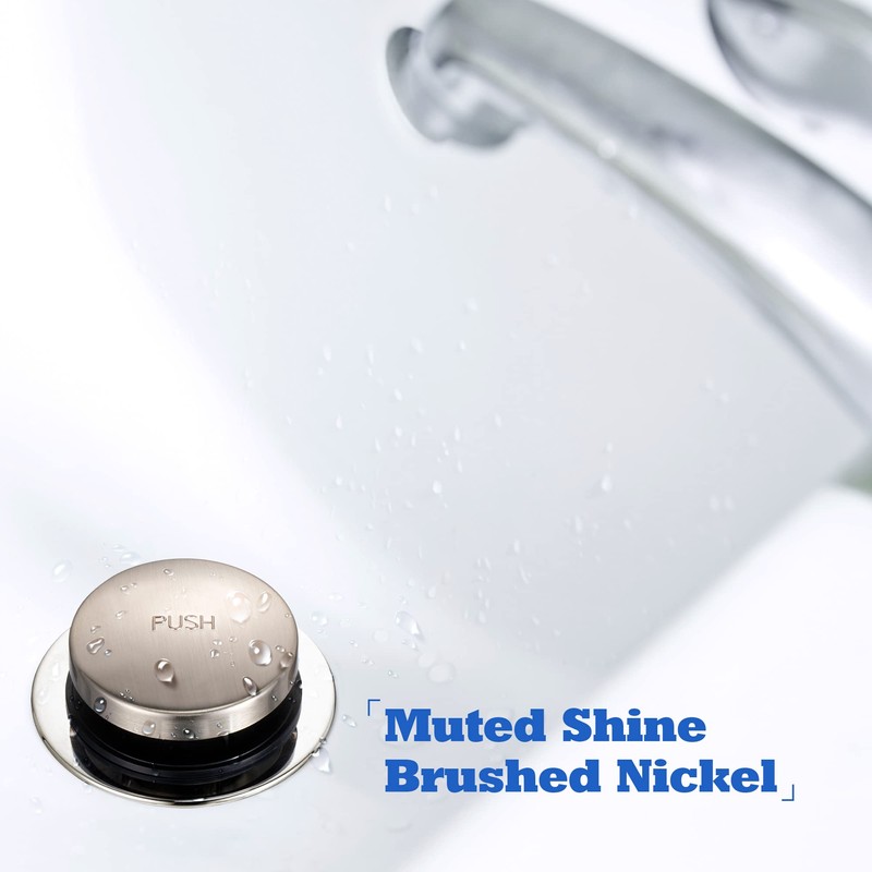 Dreyoo Bathtub Pop up Drain Stopper, Bathtub Drain Plug with
