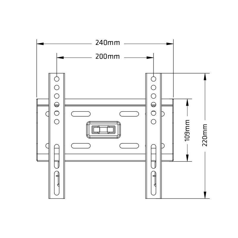 Maclean MC-777 Wall Bracket For LCD TV Plasma TV LCD
