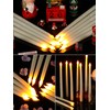 Funtery 48 Pcs Flameless LED Taper Candles 11 Inch Battery