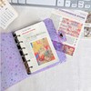 Sticker Book, a7 Girls, Sticker Notebook, Mount, Transparent Binder, Refill,