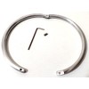Cuffstore 15" Lightweight Locking Aluminum Satin Eternity Collar