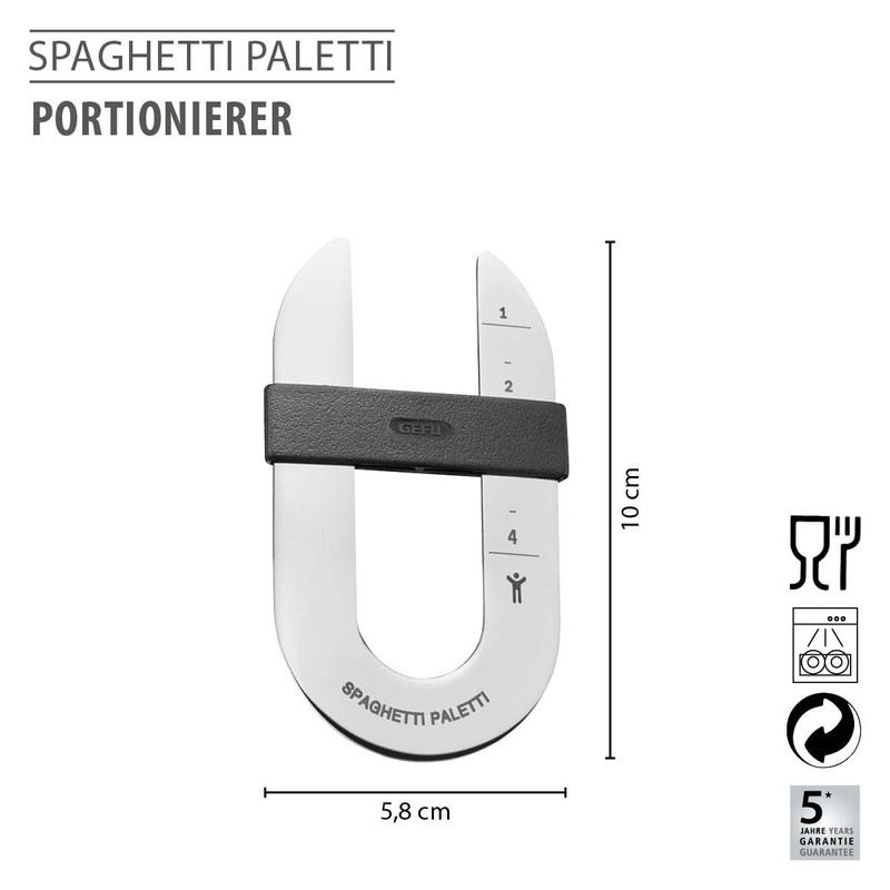 GEFU Spaghetti Paletti Scoop | Stainless Steel Regulator for 1-4