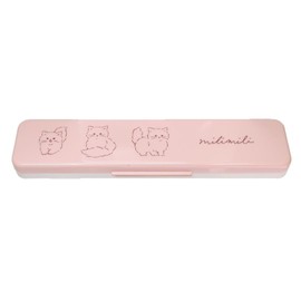 Milimili (Combi Set) Antibacterial Chopsticks & Spoon Set / Cat