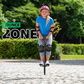 DEROFIT Pogo Stick Toys for Kids Age 6 and Up,Suitable for 40-100 lbs,Soft Foam Jump Stick,Pogo Stick for Beginners Kid Exercise Body Balance Keep Healthy Fun