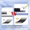 M J JOMAY Eyelash Extensions Easy Fan Volume Lashes Mixed