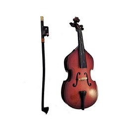 Melody Jane Dollhouse Double Bass Bow Miniature Instrument 1:12