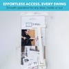 Manual Door Closer - Accessible - Swivels - Interior/Exterior (White