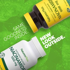 Nature's Plus Niacinamide, 1000 mg, 90 Tablets