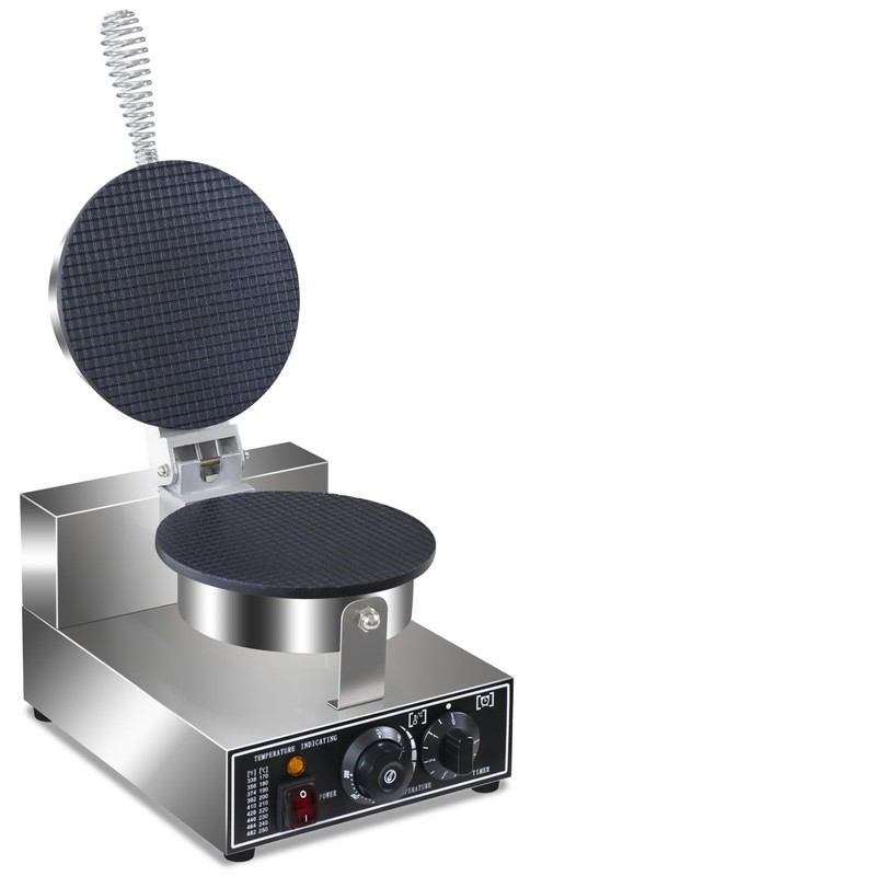 110V Electric Ice Cream Cone Maker 1300W Commercial Waffle Cone