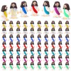 Bememo 100 Pcs Jesus Toys Original Design Mini Rubber Little