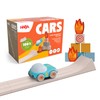 HABA Cars Action Ramp 14-Piece Toy Car Ramp Set, Sustainable