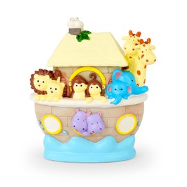 Mousehouse Gifts Kids Noah's Ark Safari Themed Piggy Bank Money Box Gift for a Boy or a Girl