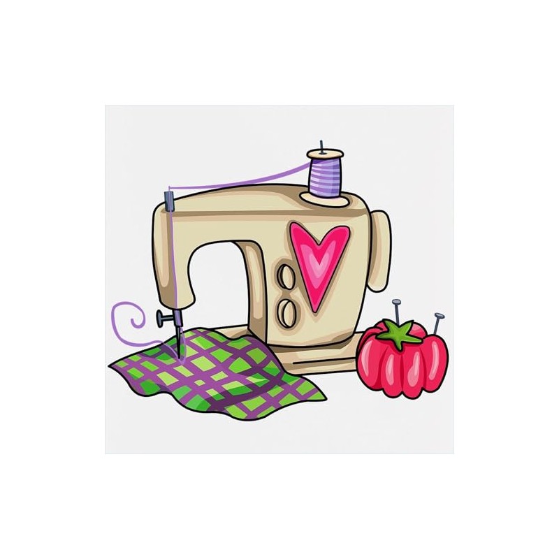 CafePress SEWING MACHINE 17 oz Latte Mug