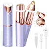 Depiladora Facial Mujer 2 en 1, Afeitadora Electrica Mujer con
