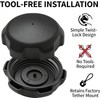 709000868 Fuel Tank Gas Cap Compatible with 2018-Up Can Am