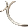 GARDINIA Decorative Ring for Draping Curtains and Curtain Fabrics, Outer