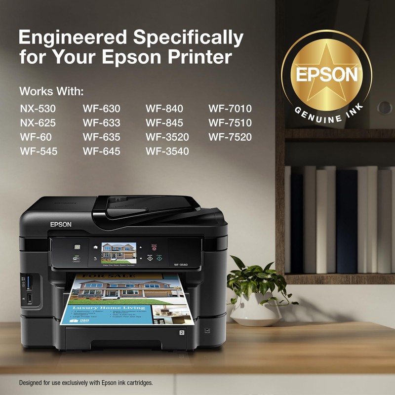 EPSON 127 DURABrite Ultra Ink Black & Color Combo Pack