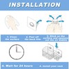 Shower Caddy Adhesive Replacement Stickers Hooks Adhesive Pack of 10