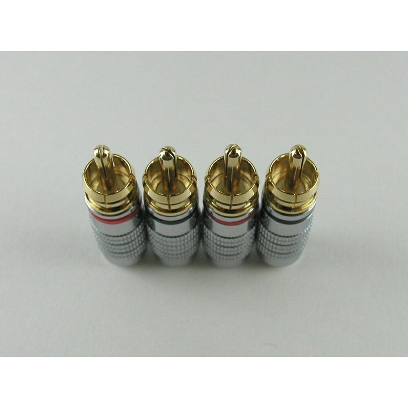 MG-M RCA Plug RCA Connector Pin Plug Solder Self Made