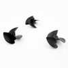 10PCS RC Boat Propeller 2X40mm Propeller 3-Blades Nylon Propeller for