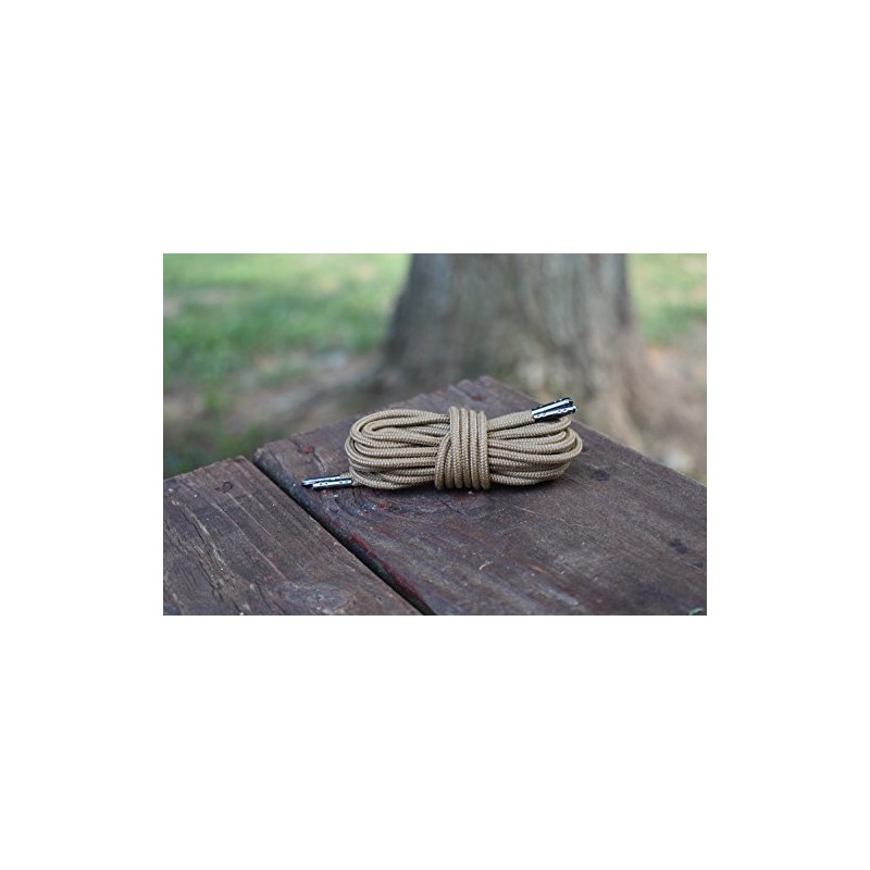 Rhino Laces in Coyote Brown, 86 inch