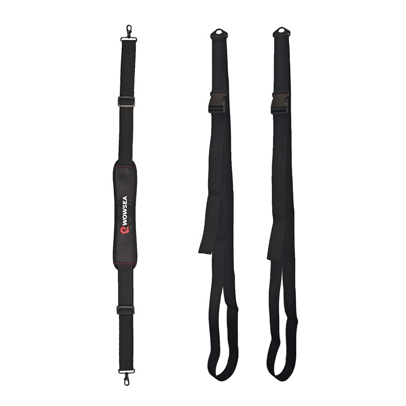 WOWSEA SUP Portable Heavy Duty Stable Adjustable Surfboard Shoulder Strap