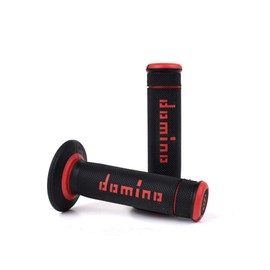 Domino Rubber Grip Offroad Right d.22 mm. L.118 MM CLOSED Black A19041 °C4240