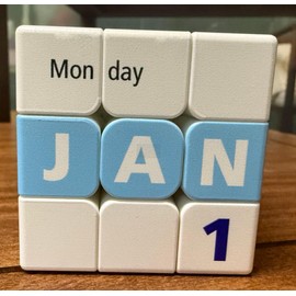 Cuberspeed Calendar Cube 3x3 Speed Cube Toys Puzzle