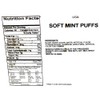 SweetGourmet Peppermint Soft Mint Puffs Clear Wrapped Bulk Candy |
