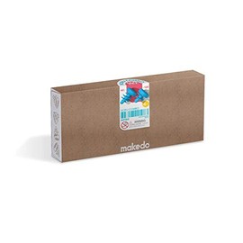 Makedo SCRU Combo 160 | 160 Piece Mix, SCRU & SCRU+ for Kids Age 4+ | Perfect for Classroom STEM Learning