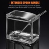 V·RESOURCING Clear Seasoning Box, 3 Pieces Seasoning Rack Spice Pots